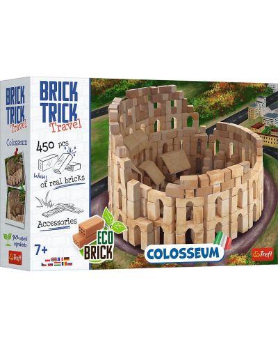 Конструктор Trefl Brick Trick Travel - Колизеумът - 1