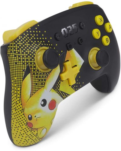 Контролер PowerA - Enhanced за Nintendo Switch, безжичен, Pikachu 025 - 2