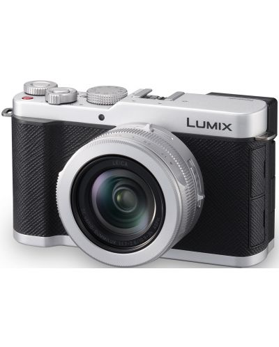Компактен фотоапарат Panasonic - Lumix L10 Digital Camera, Silver