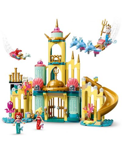 Конструктор LEGO Disney Princess - Подводният дворец на Ариел (43207) - 5