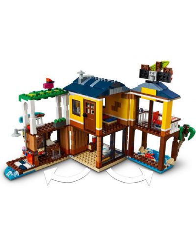Конструктор LEGO Creator 3 в 1 - Плажна къща за сърф (31118) - 6