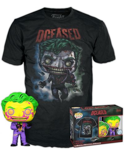 Комплект Funko POP! Collector's Box DC Comics: Batman - The Joker (Blacklight) (Special Edition) - 1