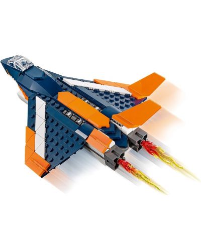 Конструктор LEGO Creator 3 в 1 - Свръхзвуков самолет (31126) - 7