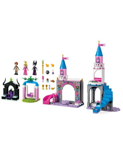 Конструктор LEGO Disney - Замъкът на Аурора (43211) - 3