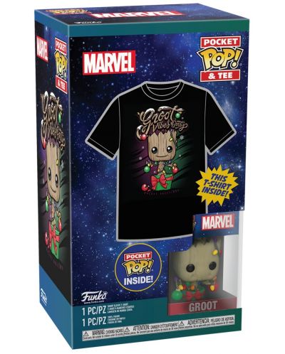 Комплект Funko POP! Collector's Box: Marvel - Guardians of the Galaxy (Holiday Groot) - 6