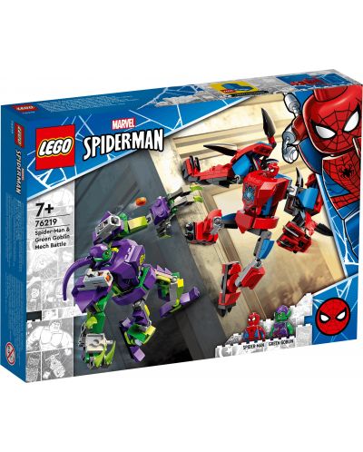 Конструктор Lego Marvel Super Heroes - Битката между Спайдърмен и Зеления Гоблин (76219) - 1