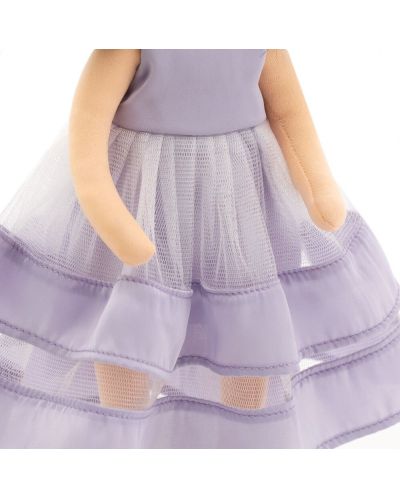 Комплект дрехи за кукла Orange Toys Sweet Sisters - Лилава рокля - 3