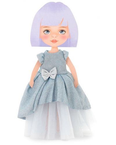 Комплект дрехи за кукла Orange Toys Sweet Sisters - Светлосиня рокля - 2