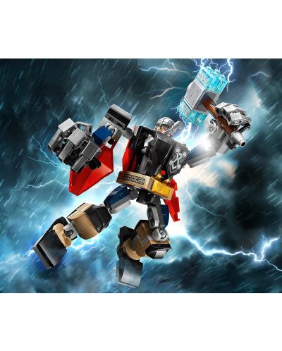 Конструктор Lego Marvel Super Heroes - Роботска броня на Thor (76169) - 4
