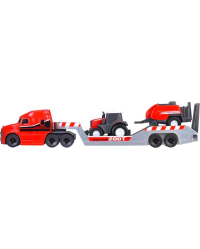 Kомплект Dickie Toys - Транспортен камион с трактор Massey Ferguson - 4
