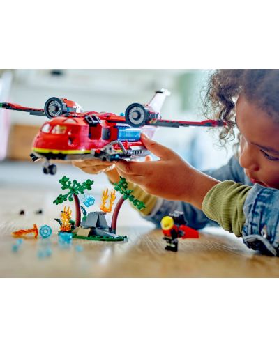 Конструктор LEGO City - Пожарен спасителен самолет (60413) - 8