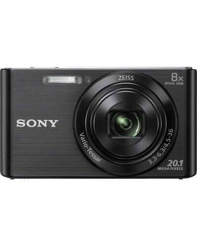 Компактен фотоапарат Sony - Cyber Shot DSC-W830, 20.1MPx, Черен