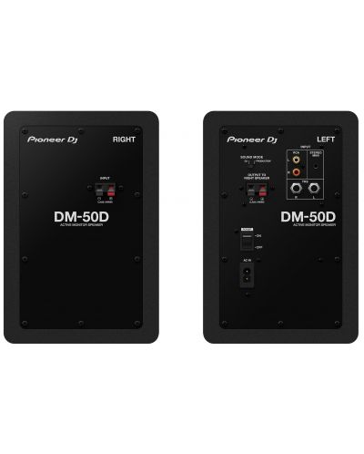 Колони Pioneer DJ - DM-50D, 2 броя, черни - 3