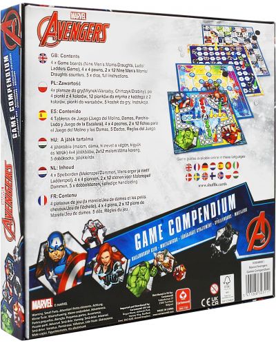 Комплект настолни игри Cartamundi: Avengers - детска - 2