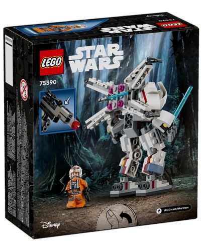 Конструктор LEGO Star Wars - Робот с Х-wing на Люк Скайуокър (75390) - 3