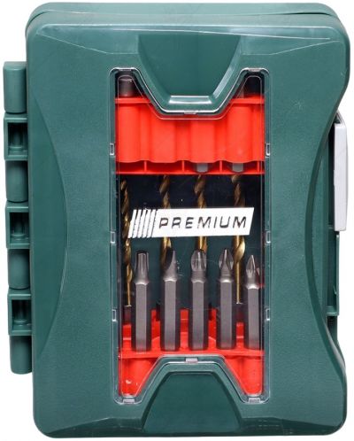 Комплект накрайници и свредла Premium - 43253, 20 части - 3