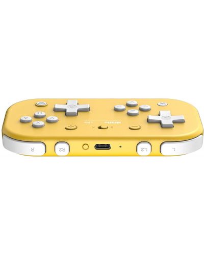 Безжичен контролер 8BitDo - Lite, жълт (Nintendo Switch/PC) - 3