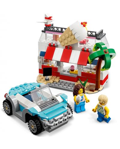 Конструктор LEGO Creator 3 в 1 - Плажен кемпер (31138) - 5