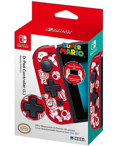 Контролер Hori D-Pad (L) - New Super Mario Edition (Nintendo Switch) - 4