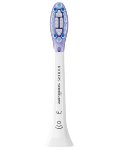 Резервни глави Philips Sonicare - G3 Premium Gum Care HX9052/17, 2 броя, бели - 3