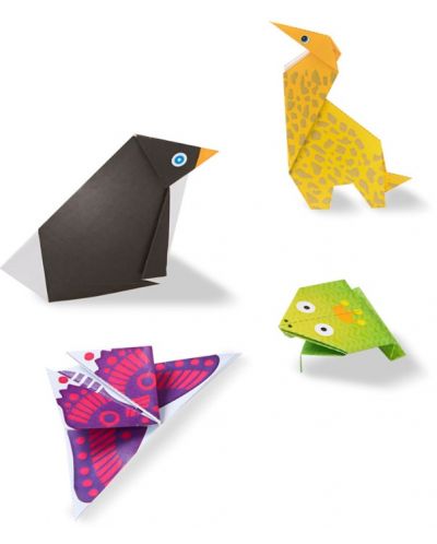 Комплект за оригами Melissa & Doug - Направи животни - 3