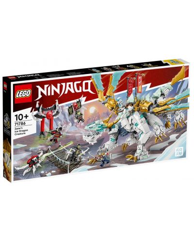Конструктор LEGO Ninjago - Леденият дракон на Зейн (71786) - 1