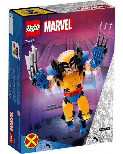 Конструктор LEGO Marvel Super Heroes - Фигура на върколак (76257) - 2