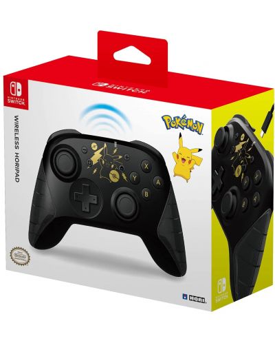 Контролер Horipad Pikachu Black & Gold (Nintendo Switch) - 4