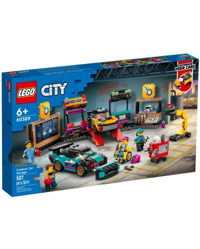 Конструктор LEGO City - Сервиз за тунинговане (60389) - 1