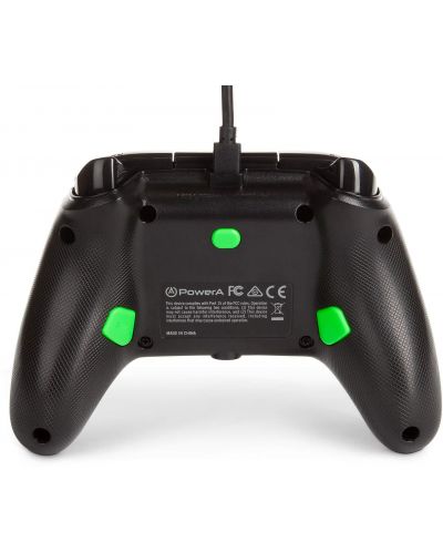Контролер PowerA - Enhanced, за Xbox One/Series X/S, Green Hint - 5