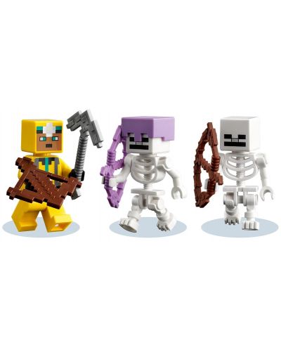 Конструктор LEGO Minecraft - Занданът на скелетите (21189) - 3