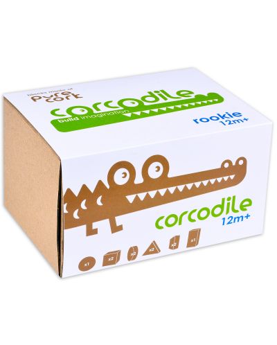 Комплект коркови еко играчки Corcodile - Rookie - 7