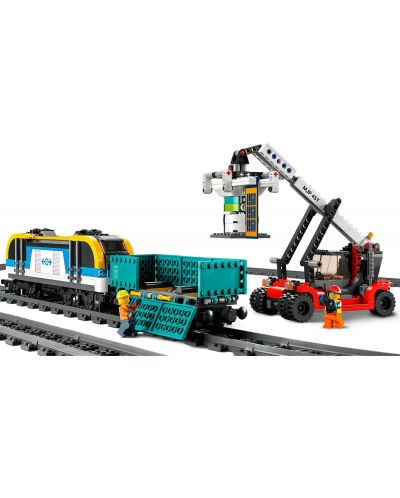 Конструктор LEGO City - Товарен влак (60336) - 6