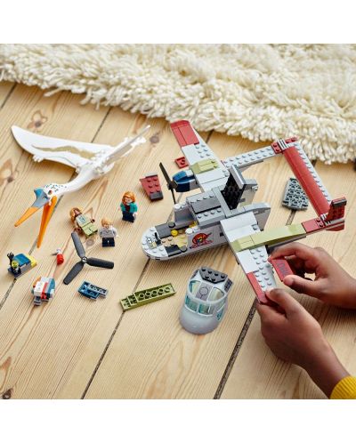 Конструктор LEGO Jurassic World - Куетцакоатлус: засада със самолет (76947) - 7