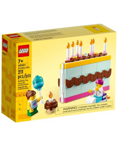Конструктор LEGO Iconic - Торта за рожден ден (40641) - 1
