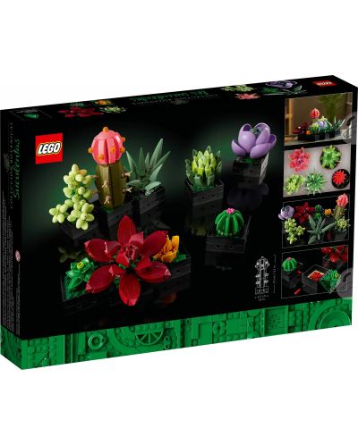 Конструктор LEGO Icons Botanical - Сукуленти (10309) - 7