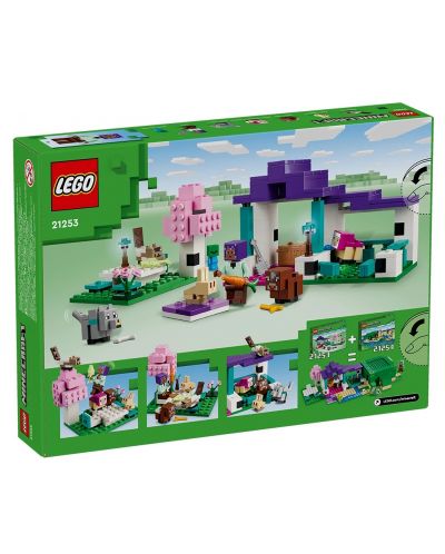 Конструктор LEGO Minecraft - Заслон за животни (21253) - 2
