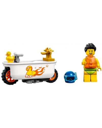 Конструктор LEGO City - Каскадьорска байк-вана (60333) - 2