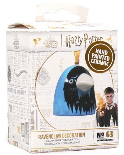 Коледна играчка Half Moon Bay Movies: Harry Potter - Ravenclaw Raven - 4