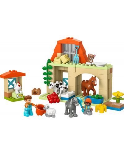 Конструктор LEGO Duplo - Грижа за животните във фермата (10416) - 2