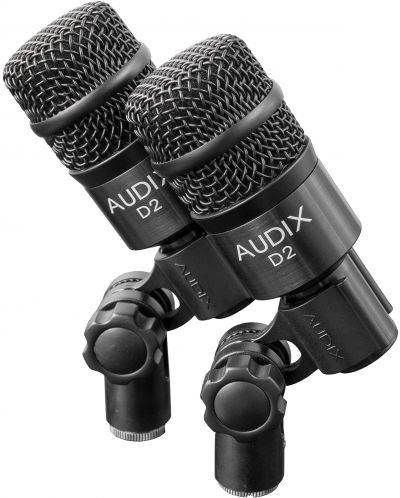Комплект микрофон за барабани AUDIX - DP5A, 5 броя, черен - 2