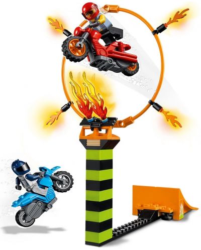 Конструктор LEGO City Stunt - Каскадьорско състезание (60299) - 5