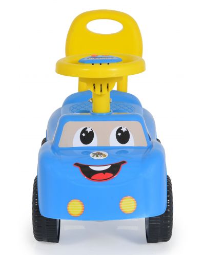 Кола за бутане Moni Toys - Keep Riding, синя - 2