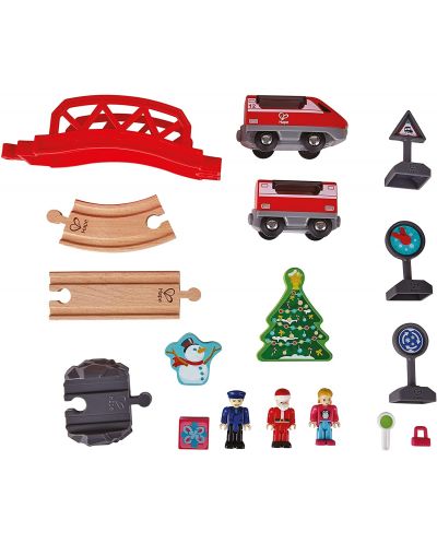 Коледен календар HaPe International - Коледна гара, с дървени играчки - 2