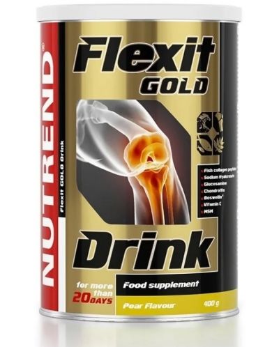 Flexit Drink Gold, круша, 400 g, Nutrend - 1
