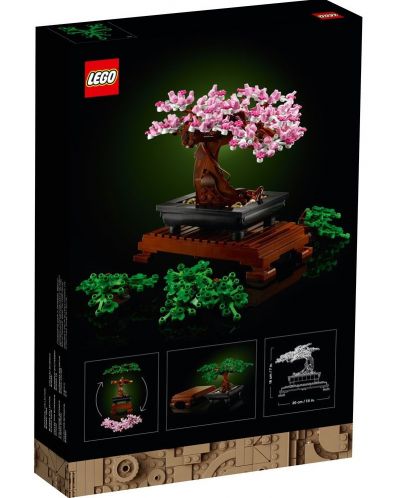 Конструктор LEGO Icons Botanical - Дърво бонсай (10281) - 2