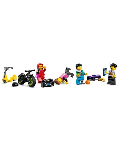 Конструктор LEGO City - Скейтпарк на улицата (60364) - 9