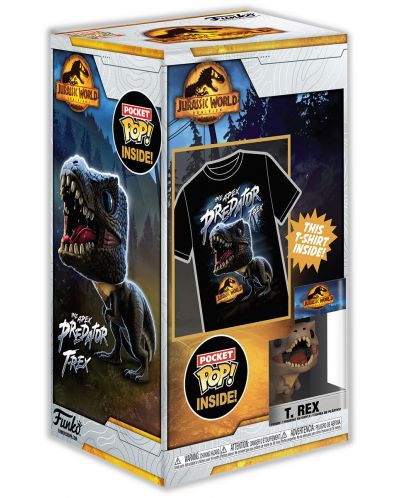 Комплект Funko POP! Collector's Box: Movies - Jurassic World (T-Rex) - 5