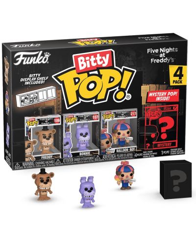 Комплект мини фигури Funko Bitty POP! Games: Five Nights at Freddy's - 4-Pack (Series 3) - 1