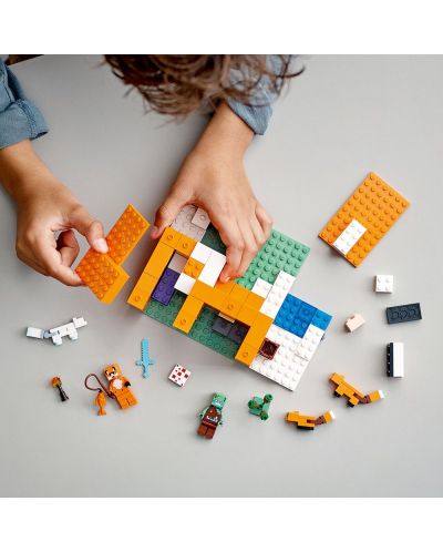 Конструктор LEGO Minecraft - Хижата на лисиците (21178) - 4